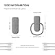 YIMATEECO Kabelschutz,6 Stück 2 in 1 Datenkabel Kabel Silikon Protector, Schützt Vor Brüchen und Kabelschäden, für iPhone Datenleitungen(Schwarz+Weiß+Grau)
