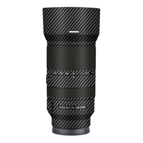 Mebont �J�����A�N�Z�T���[ �X�e�b�J�[Sony �\�j�[ E 70-350mm F4.5-6.3 G �W���Y�[�������Y�ɓK������ی쑕���X�e�b�J�[�ŁA�ώC�����A�ϖ��Ր���������J�����X�L���ی�t�B�����A���� (�J�[�{���t�@�C�o�[�u���b�N)