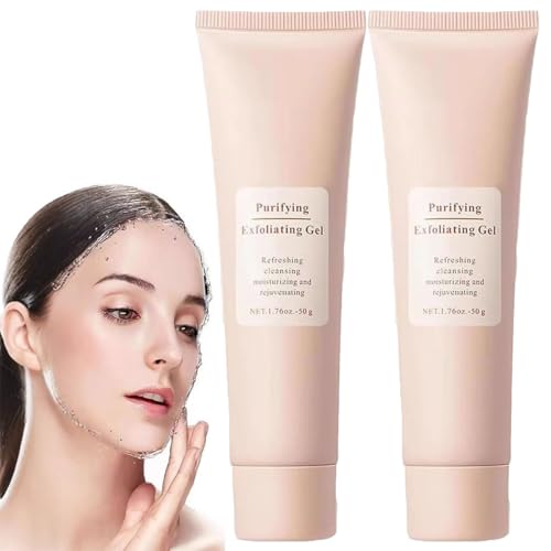 Gel Exfoliante Purificante, Gel Exfoliante Purificante, Gel Exfoliante Purificante, Gel Exfoliante Purificante for Rostro, Gel Exfoliante Purificante for Acantosis(2pcs)