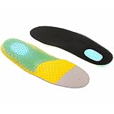 PhoenixSole ソフトクッションインソール 中敷 衝撃吸収 ウレタン素材 柔らかい 通気性 防臭効果 スポーツ ウォーキング 街歩きに サイズ調整可能 男女兼用 (S)