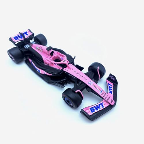 Modelo de Auto de F1 A523 Pink Version 1:43 miniatura 6