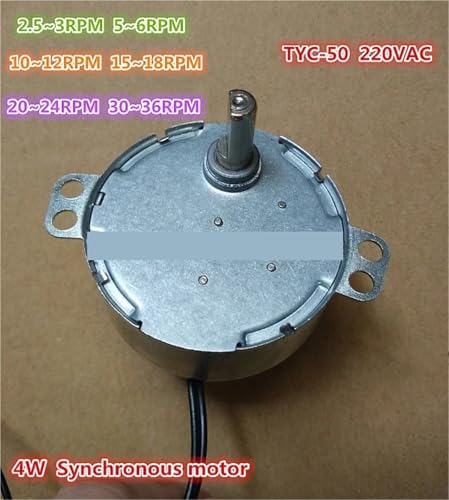 Motor síncrono TYZ-50 de 220V para solucionar fallos de giro en aparatos CA 2