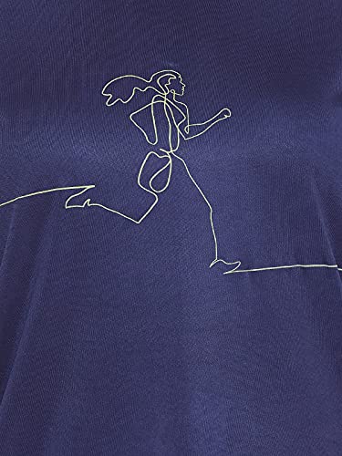 Image of Clovia Women's Polyester Activewear Sports T-Shirt