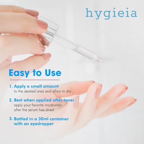 Hygieia Hyaluronic Acid Serum – Hydrating Face Serum For Women & Men – Moisturizing Serum With Vitamin E – Intensive Skin Hydration Serum For Skin Firming, Toning & Elasticity, 30Ml #TOP4