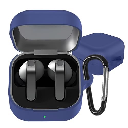 INIAYOH For Samsung Galaxy Buds4/Buds4 Pro �ی�P�[�X Galaxy Buds4/Buds4 Pro �P�[�X �J���r�i�t�� �ϏՌ� �����^ �h���h�o �[�d�\ �����h�~�i�u���[�j