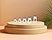 Vitorinca 5ml Sterile Glass Vials, 10 Packs-5ml Sterile Empty Vial with Self-Healing Injection Port and Flip Top Cap, Sterile Package, for use in sterile preparations and Laboratory Study
