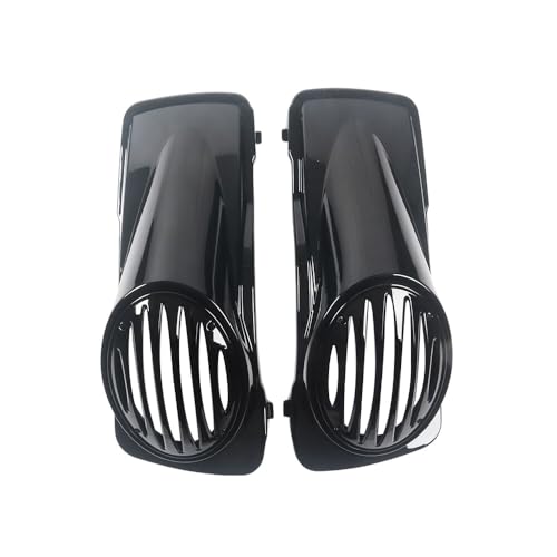 MZYPARTS 6X9' Saddlebag Speaker Lids Fit for 1994-2013 Harley Davidson Touring Saddlebags Electra Street Glide Road Glide 94 95 96 97 98 99 00 01 02 03 04 05 06 07 08 09 10 11 12 13 Vivid Black