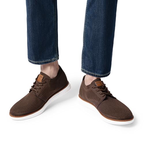 Bruno Marc Men's KnitFlex Breeze Casual Dress Sneakers,Brown,9.5 by Bruno Marc - Used condition - Image 2