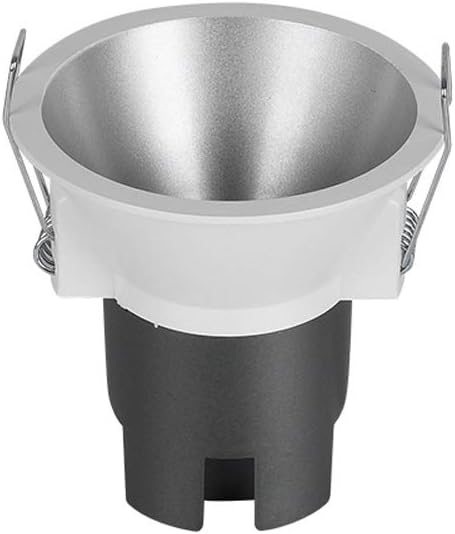 Recessed European Creative Round Recessed Downlight Classic Aluminum Embedded Integrated Spotlight High Brightness LED Panel Ceiling Lamp Lighting Fixture Decorative 4000K Natural Light Integrat