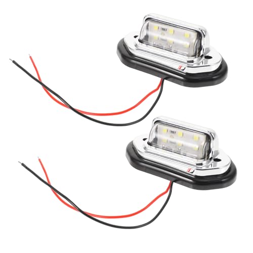 Abaodam 2pcs Boat Led Navigation Lights Signal Lamps for Sailing Boat Safety Lights for Yacht and Fast