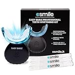 ESMILE Teeth Whitening Kit with 16 LED Light – Professional Home Whitening System for Sensitive Teeth – Fast Stain Removal, Enamel Safe, Includes Whitening Gel
