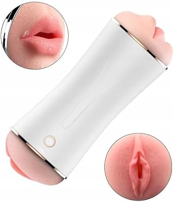 LilituShop USB Şarjlı 7 Titreşim Modlu Çift Taraflı Sesli Teknolojik Mastürbator BDM1548
