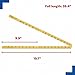 Learning Advantage Folding Meter Stick | Measure in Inches, Centimeters, Millimeters and Meters | Learn Metric and Imperial Measurement Systems