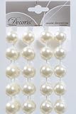 270cm Perlengirlande 2cm Perlenkette creme champagner Christbaumschmuck Weihnachtsschmuck 20mm