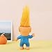 Donald Trump Toys Cute Rubber Troll Doll Toy Trump 2025 Take America Back, Troll Dolls Great Gifts for Trumps Fans（Red Tie）