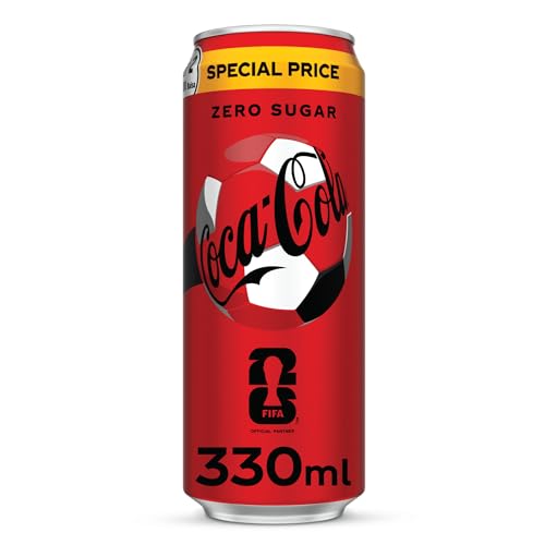 Refresco de cola zero azúcar Coca-Cola lata 33 cl