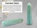 Zoom IMG-2 aashita creations amazonite crystal tower Zoom IMG-2 aashita creations amazonite crystal tower