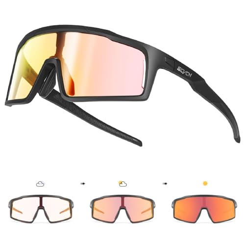 Suertree Selbsttönende Fahrradbrille - Photochromatisch Für Sport & Outdoor