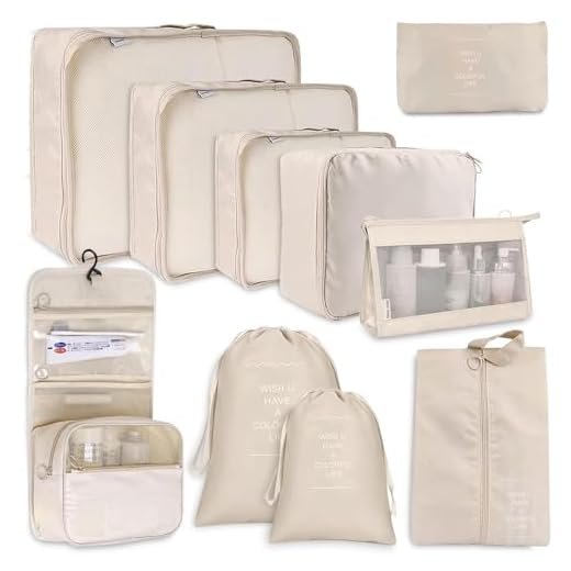 Organizzatore Valigia Snarflun 10 Pezzi