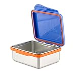 Kid Basix by New Wave Safe Snacker–Stainless Steel Lunchbox for Food Storage