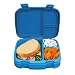 Bentgo Fresh (Blue) - New & Improved Leak-Proof, Versatile 4-Compartment Bento-Style Lunch Box - Ideal for Portion-Control and Balanced Eating On-The-Go - BPA-Free and Food-Safe Materials
