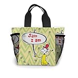 Maße: 20,3 x 20,3 x 11,9 cm. Lunchtasche sieht klein aus, aber das Hauptfach ist groß.