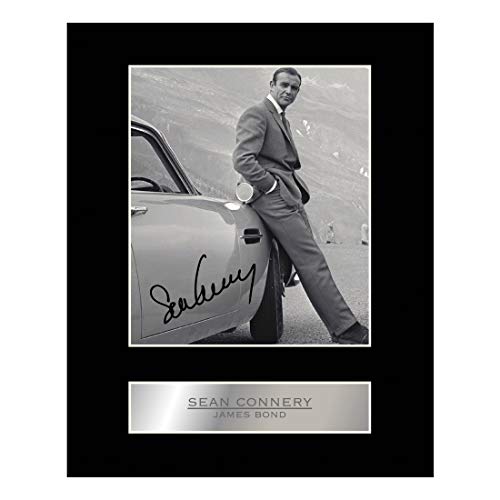 Foto firmada de Sean Connery James Bond 007