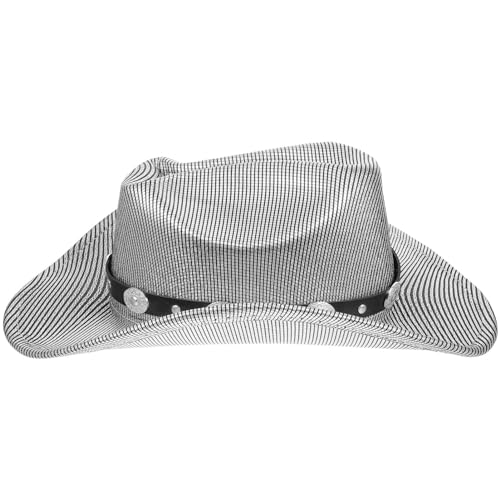 日差し対策にもなるつば広ハット