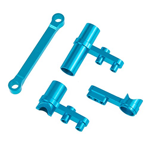 102057 Aluminum Servo Saver Complete Set Ackerman Plate For Redcat Volcano Epx HSP Exceed RC 1 10 Truck Buggy Car Upgrade Parts