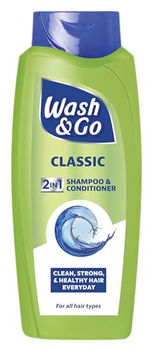 Wash & Go Classic 2 in1 Shampoo and Conditioner - Large 700ml Bottle