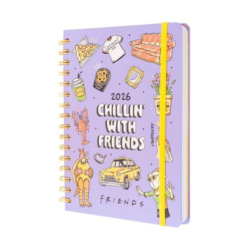 Grupo Erik Agenda Semana Vista A5 Friends - Agenda semanal Anual