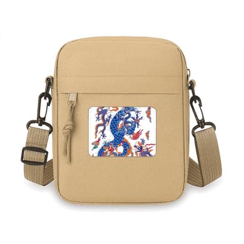 Sac à bandoulière motif nuage dragon pour téléphone portable idéal pour vos sorties urbaines