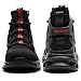 ORISTACO Work Safety Steel Toe Boots, Lightweight Breathable Industrial Construction Boots, High Cut 799 Black 50