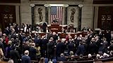 History Galore 32"x48" Gallery Poster, Members of the House of Representatives vote on the articles of impeachment for the first impeachment of Donald Trump