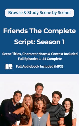 Friends The Complete Script & Lines: Season 1: The Ultimate