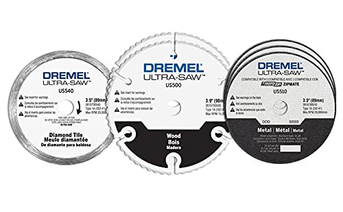 Dremel Us700 Ultra-Saw 6-Piece Cutting Wheel Kit, White #TOP1