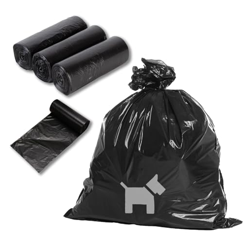 150 Pcs Dog Waste Bags Dog Poop Large Leak Proof Bags 26"x 33" pet Waste Station Can Liners Heavy Duty Pet trash Bin Liner Bag