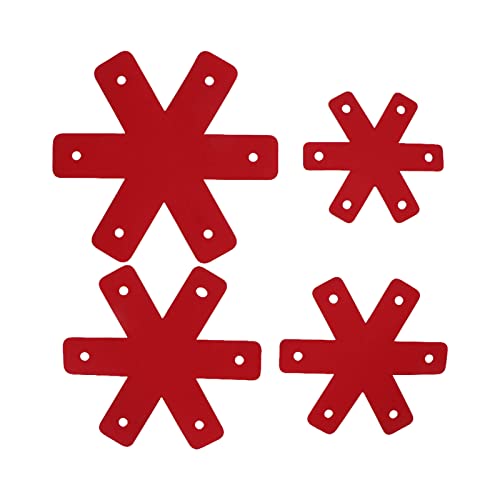 Protectores De Cacerolas Almohadillas Separadores Agarraderas Esteras Divisoras De Protección Utensilios De Cocina Apilables Soporte Para Olla De Fieltro 12 Piezas 12 Piezas