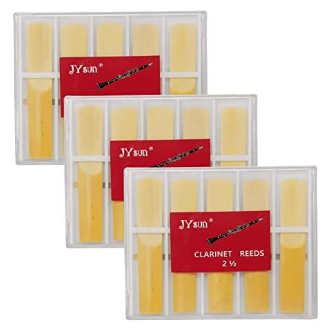Clarinet Reeds 2.5 Strength 30pcs Cover