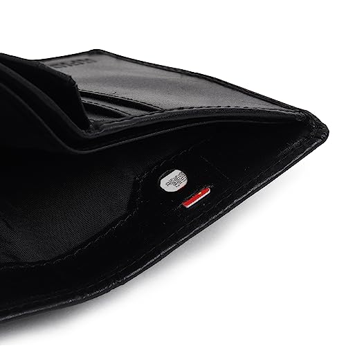 Image of TANSTITCH Slim Leather Wallet || Compact, Minimalist & Thin Wallet || RFID Protected || Front Pocket Carry Design