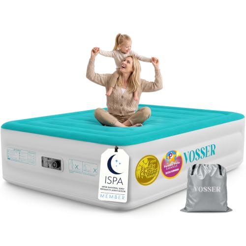 Full Air Mattress with Built-in Pump