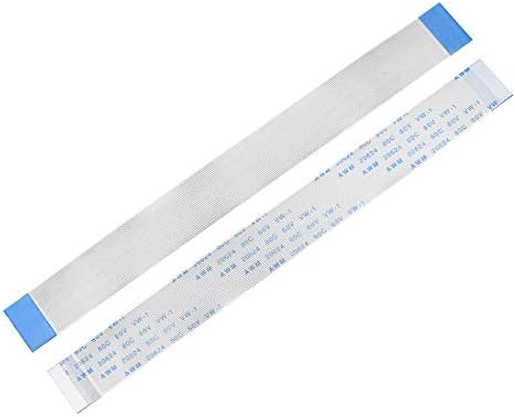 uxcell Flexible Flat Cable, 30 Pins 0.5mm Pitch 150mm FPC FFC Flexible Ribbon Cable for LCD TV DVD Player Laptop 5Pcs (A Type)