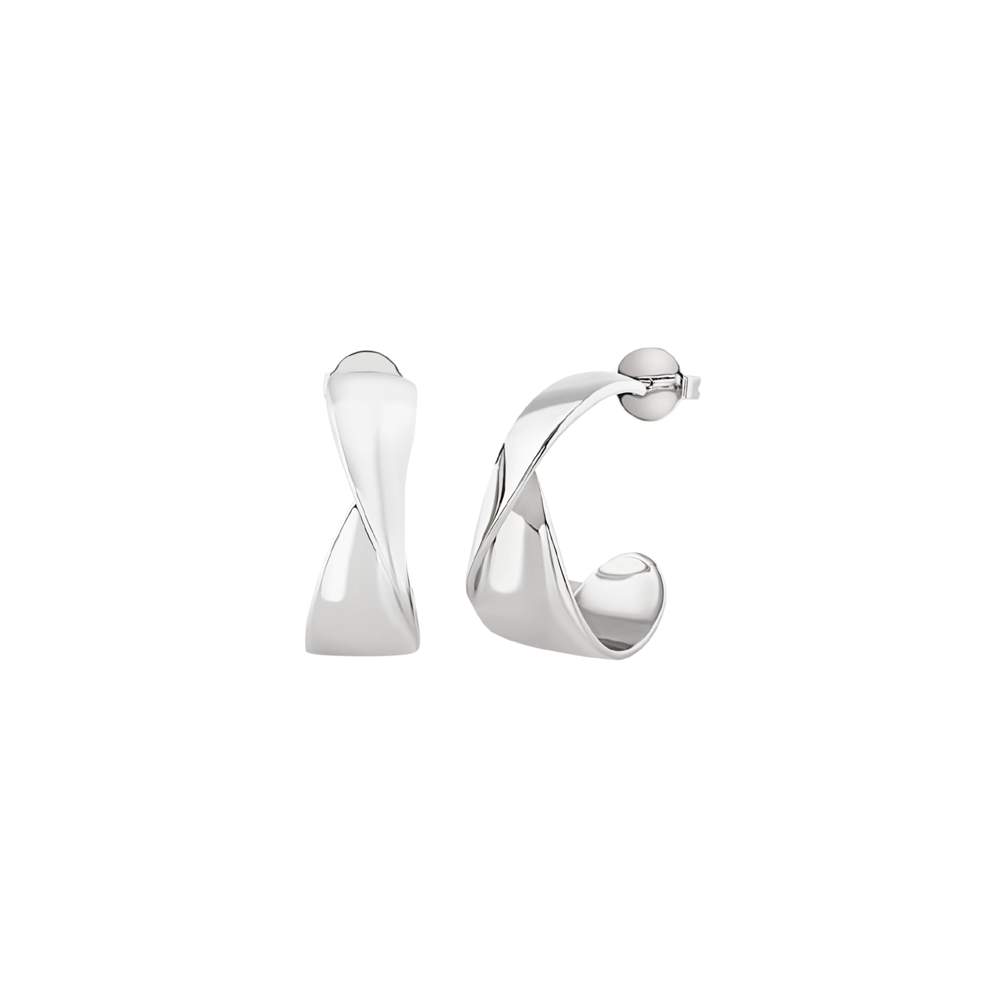 BREIL, Orecchini Donna in Acciaio Colorato | Collezione RETWIST, Orecchini, Dimensione 2,3 cm, Gioiello idee regalo donna
