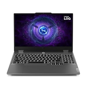 Lenovo LOQ 15 15.6″ 1920 x 1080 FHD 144Hz Gaming Laptop Intel Core i5-12450HX 12GB RAM DDR5 512GB SSD NVIDIA GeForce RTX 3050 6GB Luna Grey