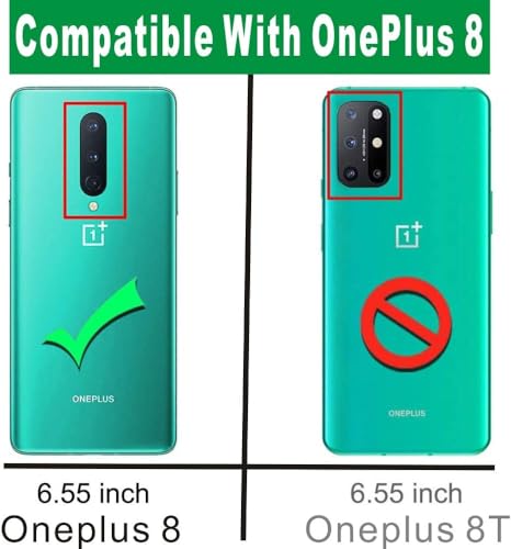 Image of NISHTECH for OnePlus 8 5G Premium Transparent Hybrid Soft Slim Dust Proof Back Case Cover with Camera Protection