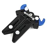 ZSHJGJR Bow Stand for Compound Bow, Angle-Adjustable Portable Compound Bow Stand, Premium Quality for Ground or Box Blind Hunting Compound Bow Accessories (Balck)
