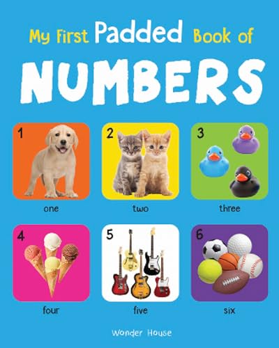 Image of My First Padded Book of Numbers: Early Learning Padded Board Books for Children