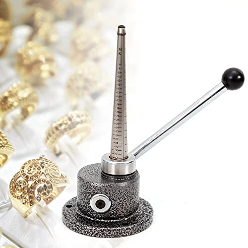 Outil de taille de bague, mesure en métal, anneau expandeur étireur, cadre de mesure, outil pour la fabrication de bijoux, bagues de fiançailles, bijoux, couteau de mesure Cover
