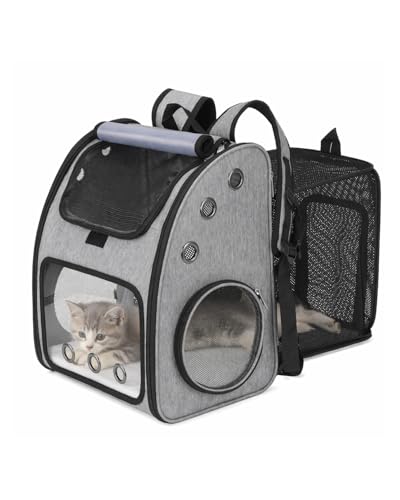 Expandable Pet Carrier Backpack for Small Animals
