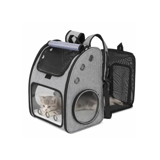 Expandable Pet Carrier Backpack for Travel